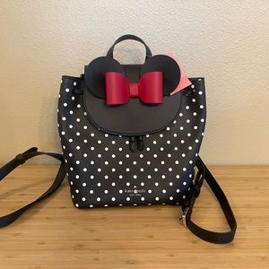 NWT Kate Spade Minnie Mouse Backpack